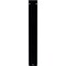 Ekena Millwork Diane Wrought Iron Bracket, (Triple center brace), Powder Coated Black 2"W x 12"D x 15"H BKTM02X12X15TDI - alternate 6